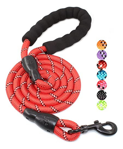 Correa Para Perro, Baapet, Fuerte, 4/5/6 Pies Con Cómoda Asa