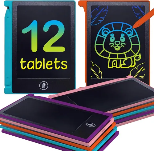 comprar Mini Tableta De Escritura Lcd Para Ninos, Paquete De 12 M...