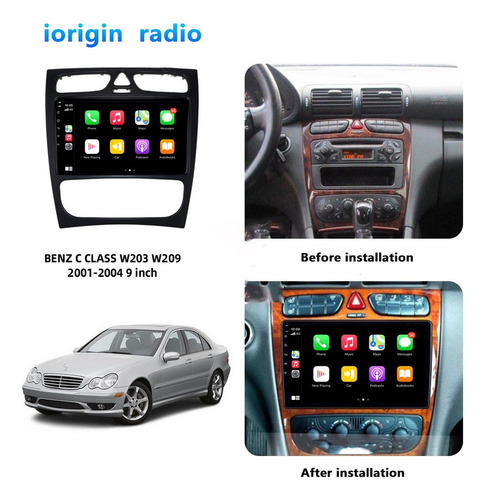 Z Audio De Coche Android Para Mercedes-benz Class W209 W203