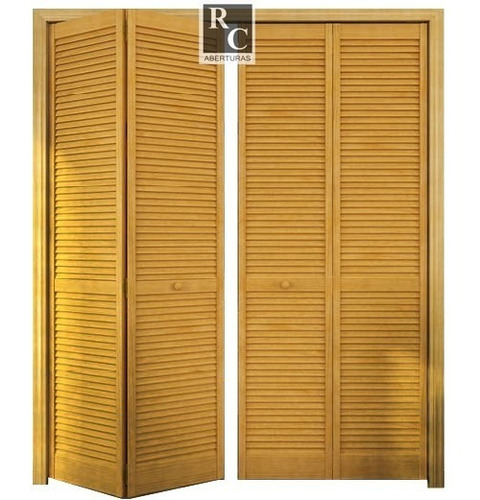 Imagen 5 de 10 de Plegable 2 Hojas Celosía / Ciega 76 X 204 A 206 Alto