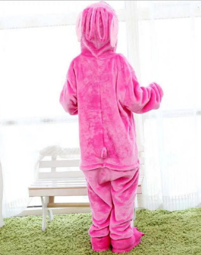 Pijama Stich Enterito Infantil Suave Disfraz Plush Premium