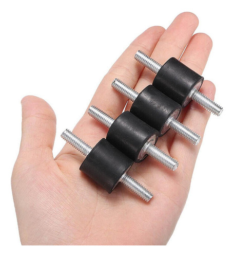 W 4 Piezas De Soportes Aisladores Antivibración De M6
