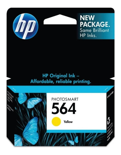Cartucho Hp 564 (cb320wl) Amarillo Outlet (Usado)