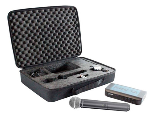 Microfone Sem Fio Shure Blx24/sm58-m15 Dinâmico Cardioide