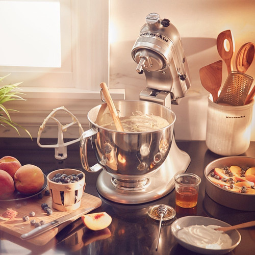 Batidora Kitchenaid 4,8 Lts Silver Rksm150psrcu Frecuencia 50 Hz x 60 Hz
