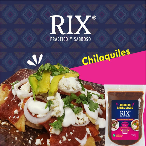 Salsa Adobo Listo Para Guisar 4 Pack Rix Práctico Y Sabroso