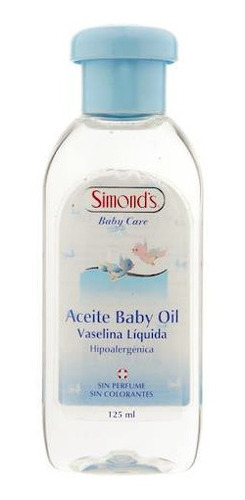 Aceite Baby Oil Simond's Baby Care 125 Ml (pack 6 Unid)