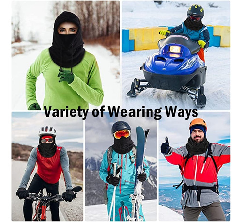 Gorro Invierno Cálido A Prueba, Gorro Ciclismo De Invierno