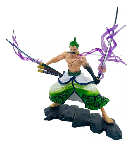 Action Figure One Piece Roronoa Zoro Wano Enma Gk Collect