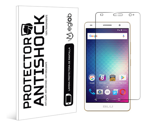 Protector Pantalla Antishock Para Blu Studio G Plus Hd