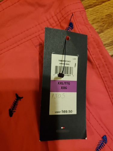 Imagen 6 de 6 de Pantalon De Baño Tommy Hifilger Talla Xxl ( 1305 )
