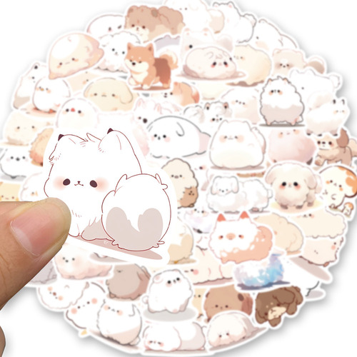 Adesivos De Desenhos Animados De Animais Decalques Kawai