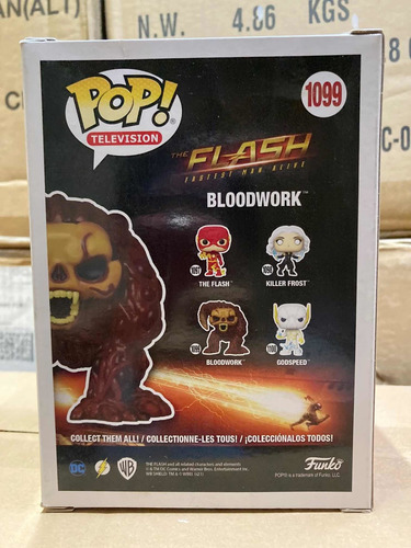 Bloodwork 1099 The Flash S6 Funko Pop Original Barry Allen
