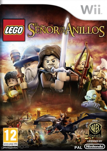 Lego El Señor De Los Anillos Nintendo Wii Nuevo Sellado Fn4