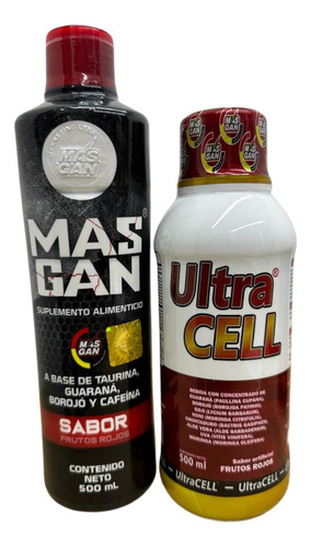 Masgan 500ml + Ultra Cell 500ml - Unidad a $105900