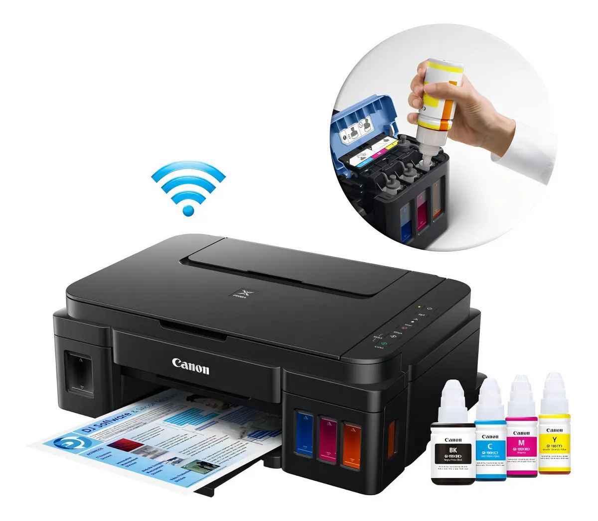 Impressora Multifuncional Colorida Canon Pixma G3110 com Wi-Fi — R$ 897,55 em Mercado Livre