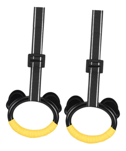 2 Piezas Anillos De Gimnasia Anillos Correa Y Anillas De 1m.