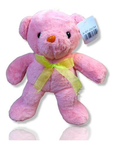 Peluche Osito Rosa Fuerte  Muy Suavecito  29 Cm 