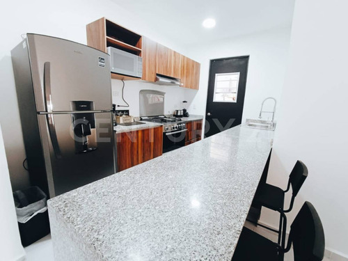 Departamento 3 Rec Amueblado En Renta En La Selva, Playa Del Carmen P4385