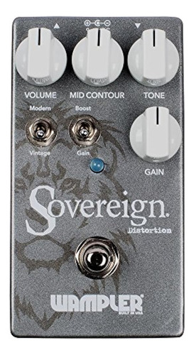 Pedal De Efectos De Guitarra Con Distorsión Wampler Sovereig