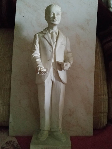 Jose José Gregorio Hernandez Esculpido En Mármol Isnotú 33cm