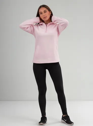 Buzo Micro Polar Térmico Mujer Con Cierre Cuello Mao Mole