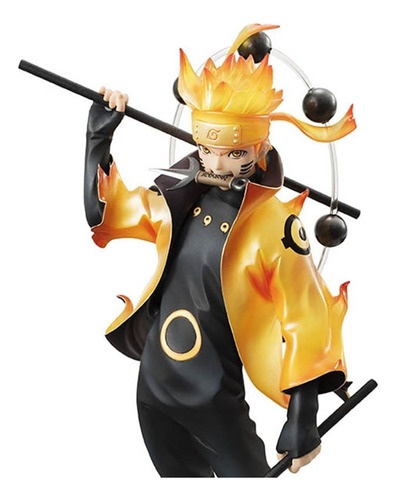 Figura De Accion Naruto Modo Kurama Sabio 16 Cm