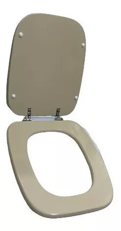 Tapa Asiento Inodoro Verona Madera Blanca Herraje Cromo – HIDRO-SAN