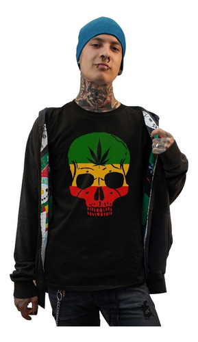 Playeras Modelo Reggae / Rasta Corte Recto Tela Suave 