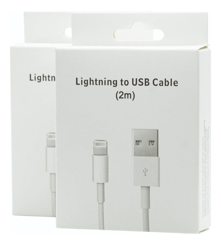 Cable Usb De Carga Para iPhone De 2m 