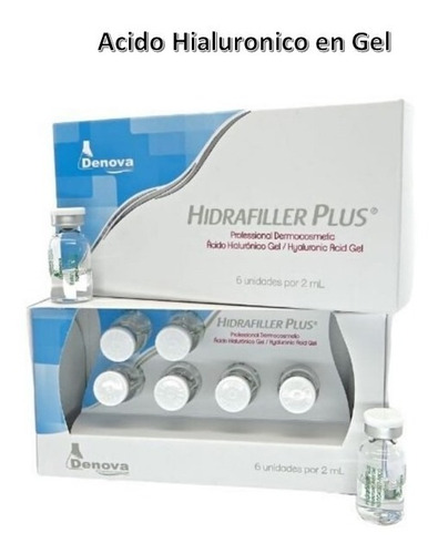 Hidrafiller Plus 6x2ml - mL a $13333