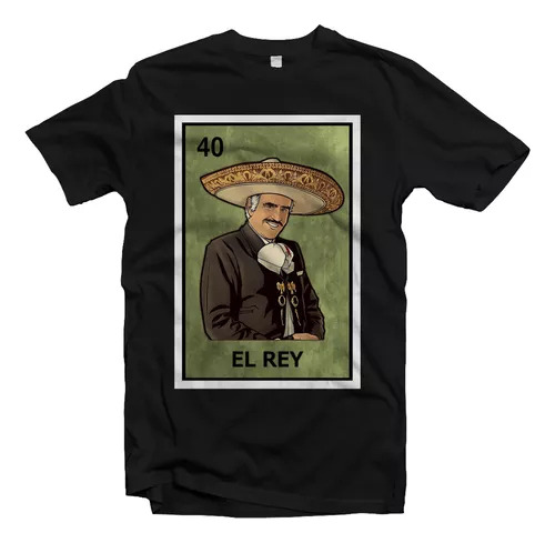 Remera Cine Mexicano Peliculas El Rey N1 A1 Unisex