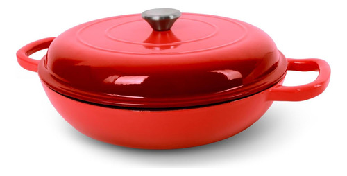 Horno Holandés De Hierro Fundido Esmaltado De Ufeh, Maceta D