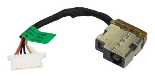 Dc Jack Com Cabo P/ Hp Envy X360 M6-w Series 799735-f51