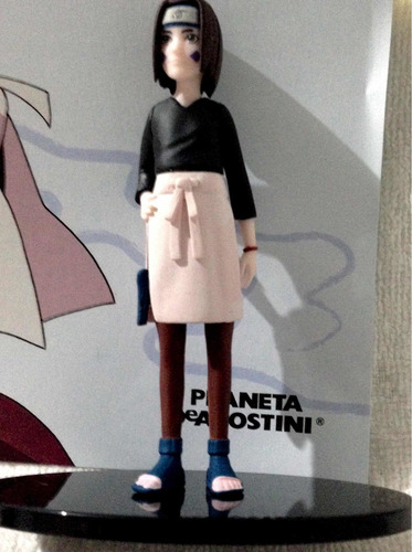 Coleção Naruto Shippuden Rin Nohara - Miniatura + Fascículo