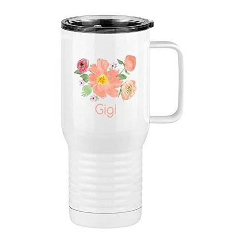 Just So Posh Regalo Para Gigi Flowers, Taza De Café De Viaje