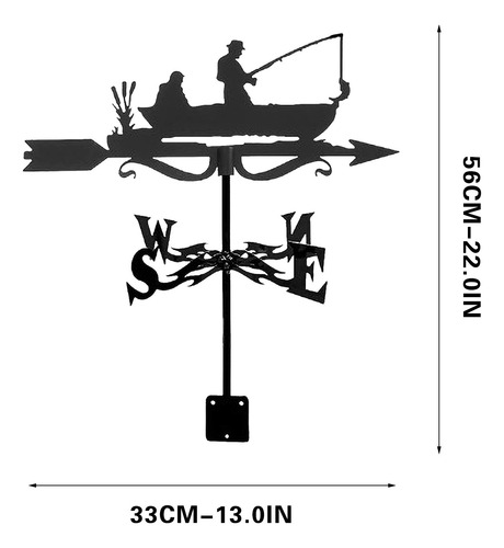 Veleta De Pesca De Acero Inoxidable C Retro M 1006