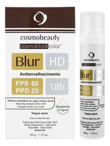 Blur Hd Fps60 Proteção 18h Cosmobeauty Melhor Preço