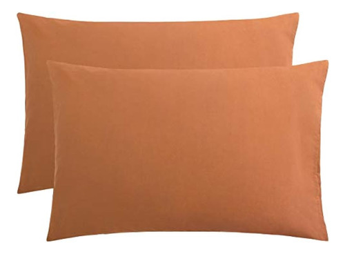 Flxxie 2 Pack Fundas De Almohada De Microfibra Queen, 1800 F