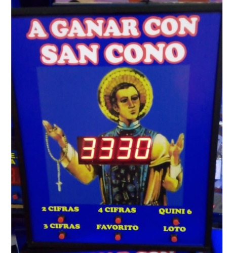 Maquina Electronica P/quiniela San Cono 6 Bot