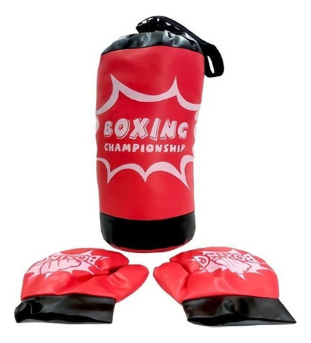 Bolsa De Boxeo Infantil Con Guantes Jeg  Faidy - 10601