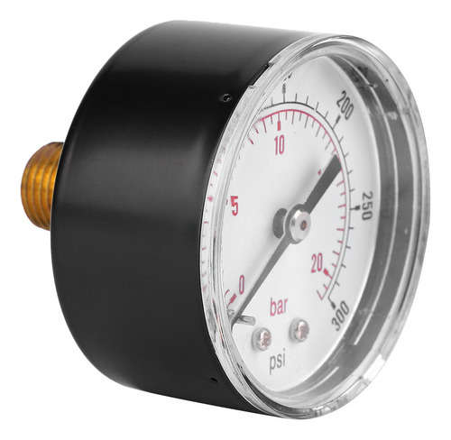 De Manómetro 50mm Dial 1/4 Bspt Conexión Trasera Para Aire