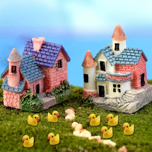 100 Piezas De Simpático Patito De Resina Para El Baño