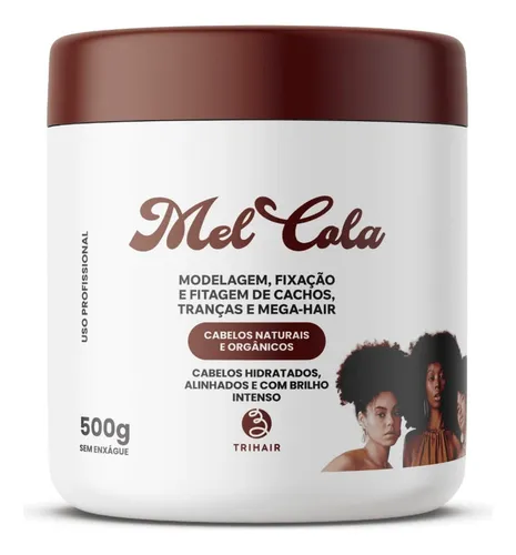 Mel Cola Trihair 500g Modelador Fitagem Finalizador