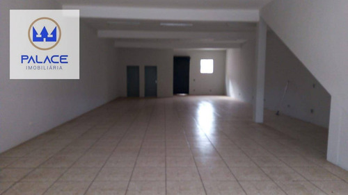 Salão Para Alugar, 136 M² Por R$ 2.300,00/mês - Vila Monteiro - Piracicaba/sp - Sl0138