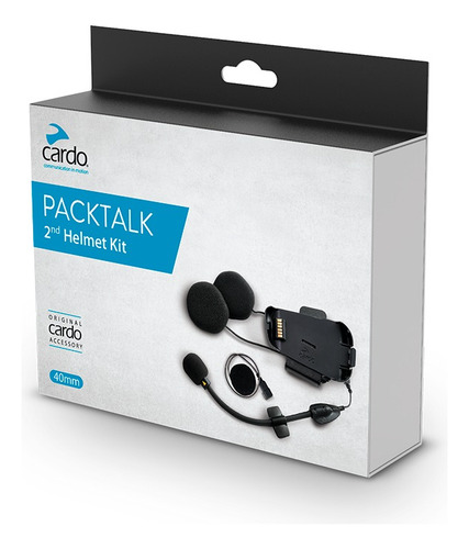 Kit Segundo Casco Intercomunicador Cardo Packtalk Dlm
