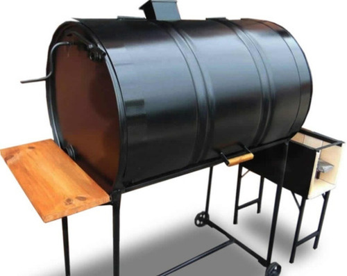 Parrilla Movil Tambor Chulengo Asador Fogón Campestre Pala  