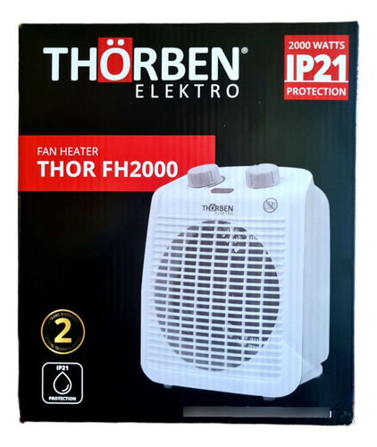 Termoventilador Thorben Elektro Thor Fh2000 Ip21 Protection