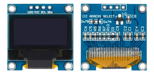 Display Pantalla Oled 128x64 0.96 Inch - I2c Para Arduino Azul