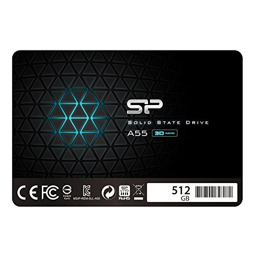 Silicon Power 512 Ssd 3d  Nand Flash A55 Slc Cache Performan